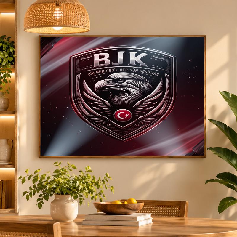 5D Diamond Painting Beşiktaş FC DIY Full Drill Diamond Art Kit Home Decoration