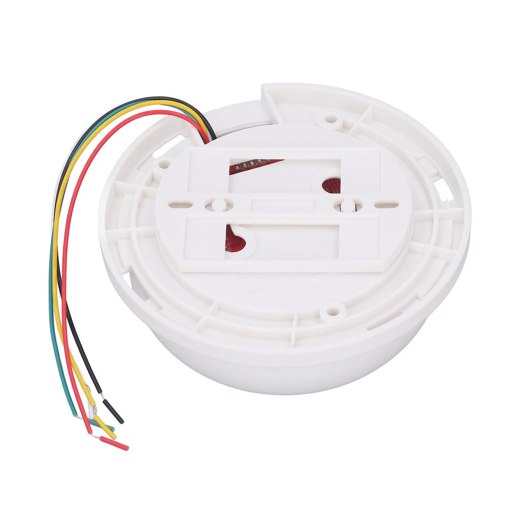 Natural Gas Detector ABS Ceiling Network Alert Sound and Light Alert Gas Alarm for Home Safe 12?28V