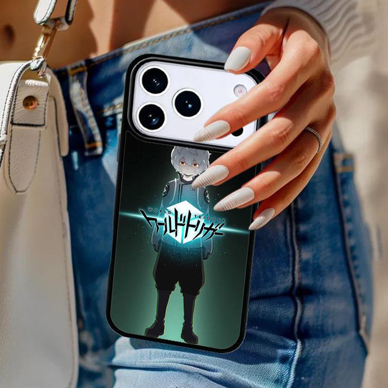 World Trigger Phone Case For iPhone 17 Air 14 15 13 12 Max Cover For Apple 16e 11 Pro Max Plus Coque