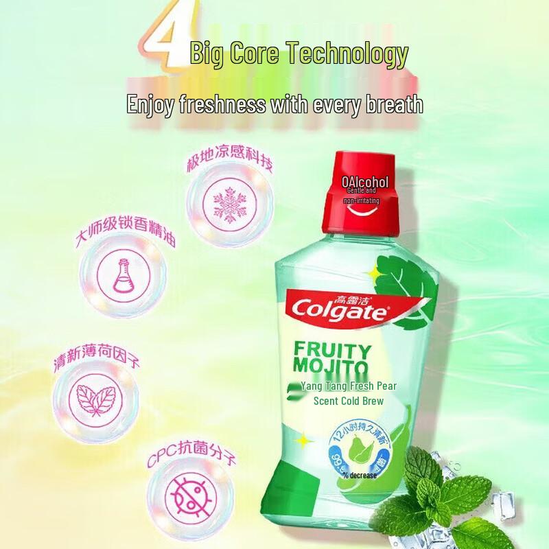 Colgate Refreshing Mouthwash Trio Set