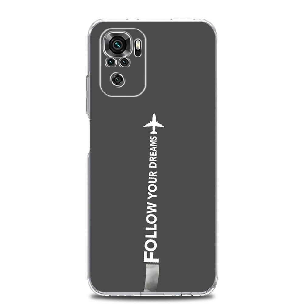 

Phone Case For Xiaomi Redmi Note 14 13 12 5G 9 8 10 11 Pro Plus 4G 9T 13C 12C 10C 9C 9A Clear Cover Premium Airplane Pattern Note 14 ProPlus