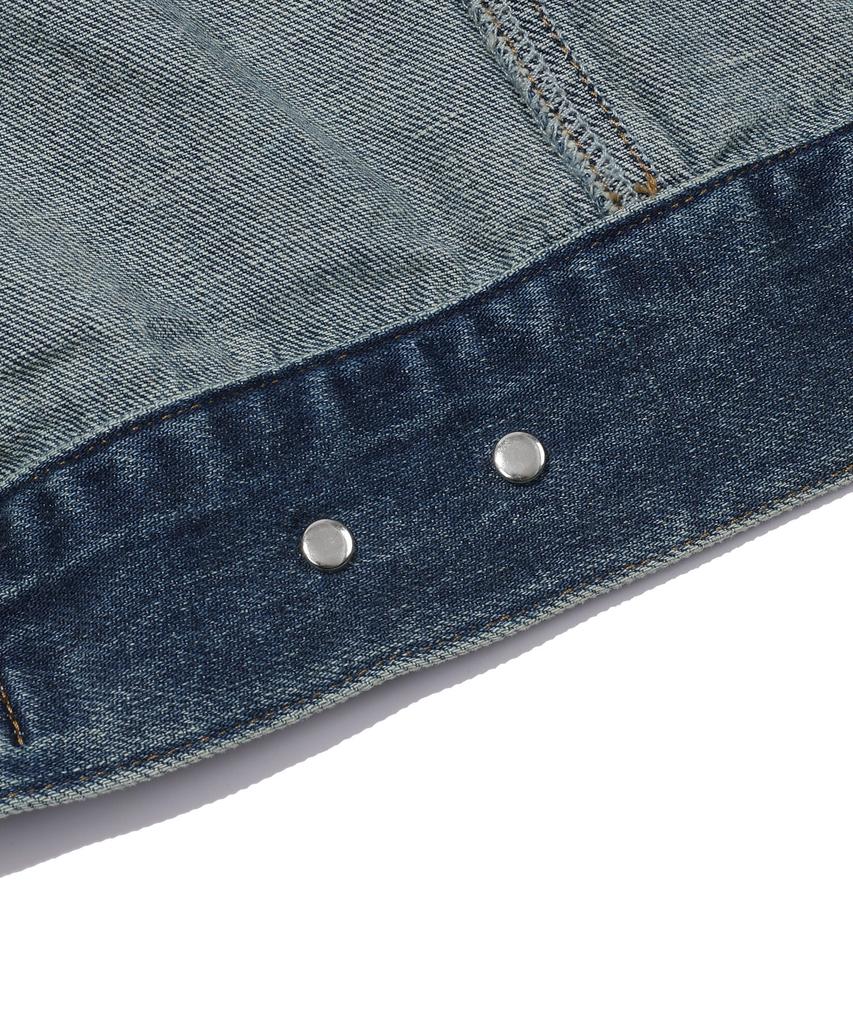 Beentrill Vintage Washed Denim Trucker (Indigo)