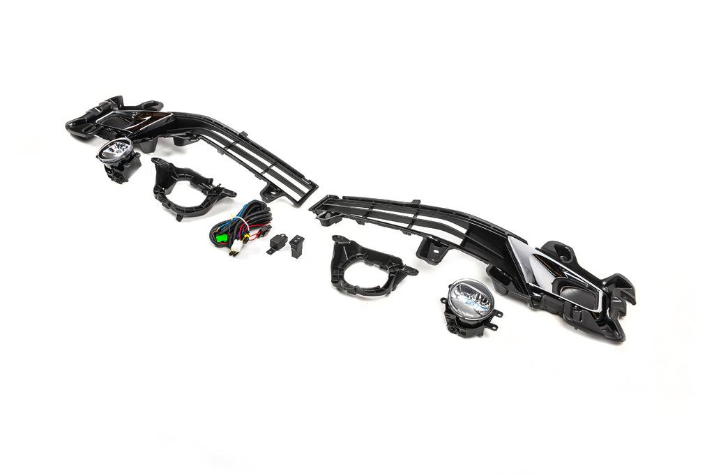 Противотуманки в сборе 2016-2025 (2 шт) для Toyota Land Cruiser 200