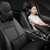 Car Seat Genuine Leather Headrest Neck Waist Pillow For Aixam MINAUTO CROSSLINE EAIXAM CROSSOVER MEGA CITY COUPE Car Accessories