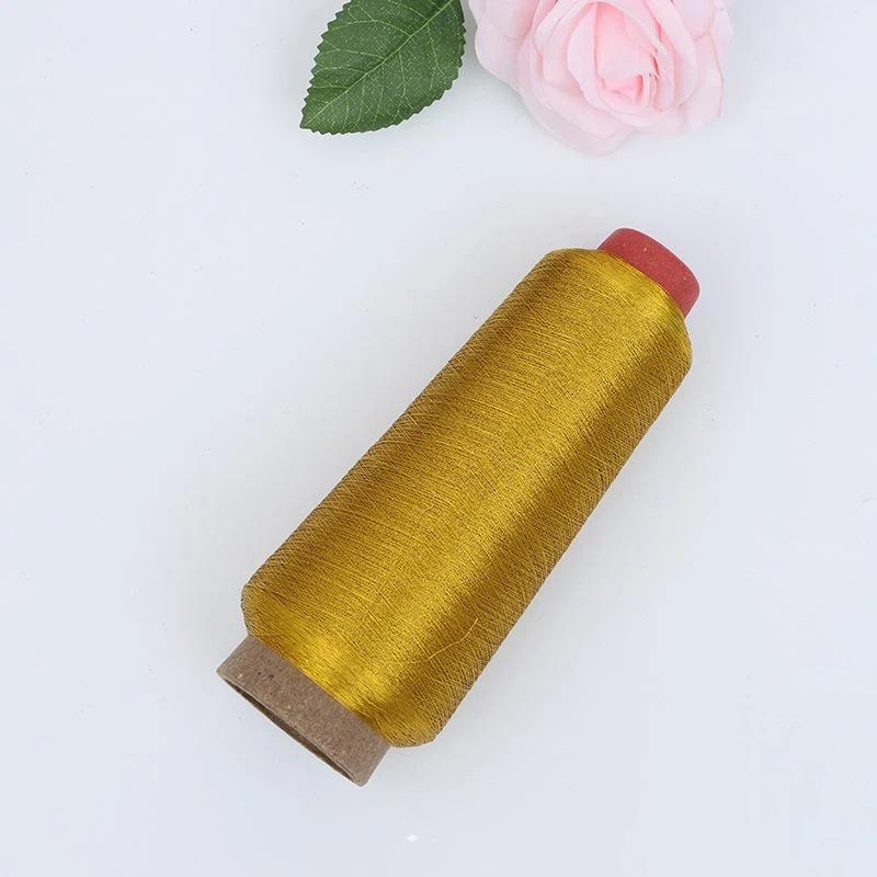 1/2Pcs Manual Bright Silk Gold Thread Silver Thread Computer Embroidery Cross Silk Thread Diy Tassels For Weaving Supply