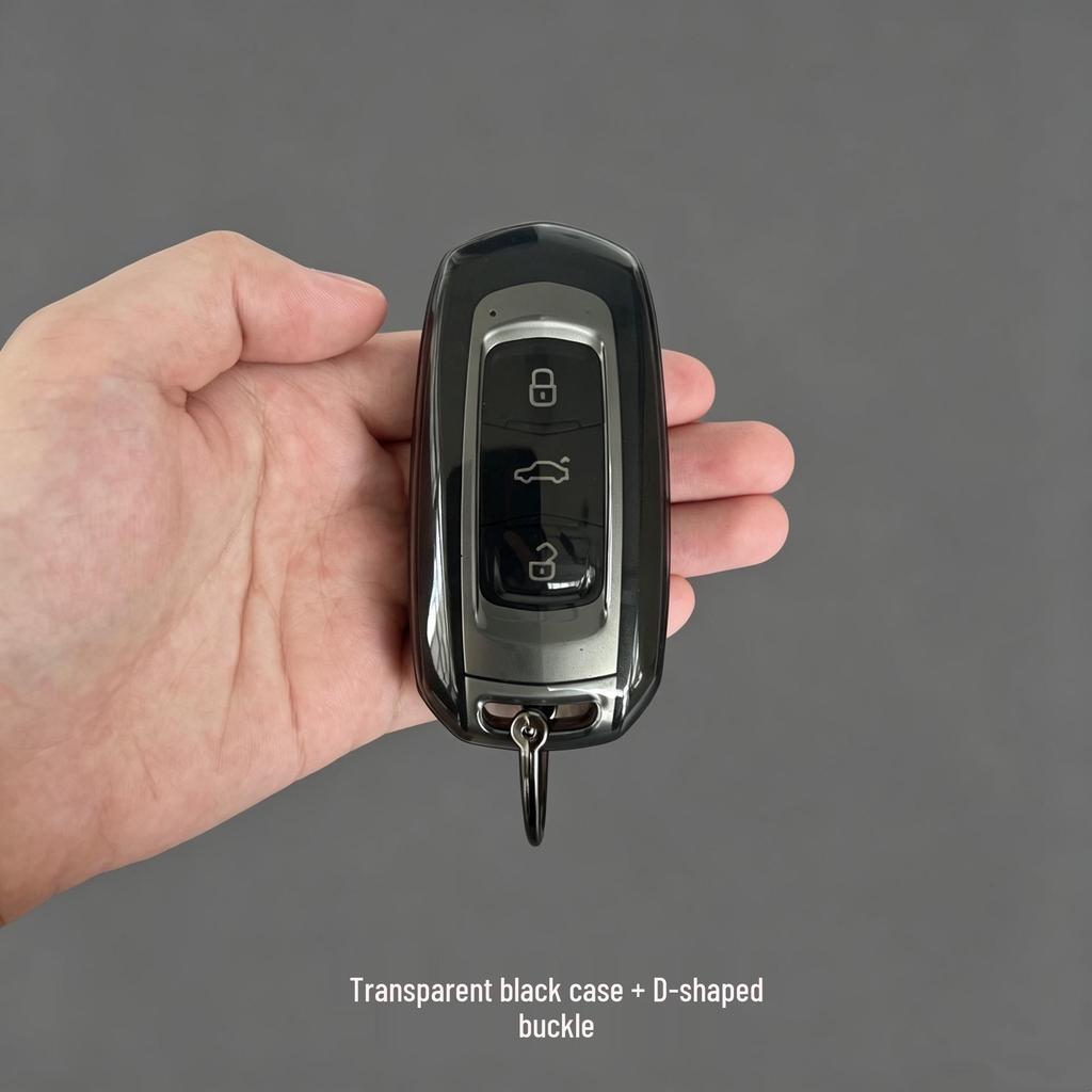 Geely Car Key Cover: Fits Xingyue L, Xingrui, Vision X3/X6, Boyue, Emgrand, Bin Yue, Hao Yue with Transparent Buckle