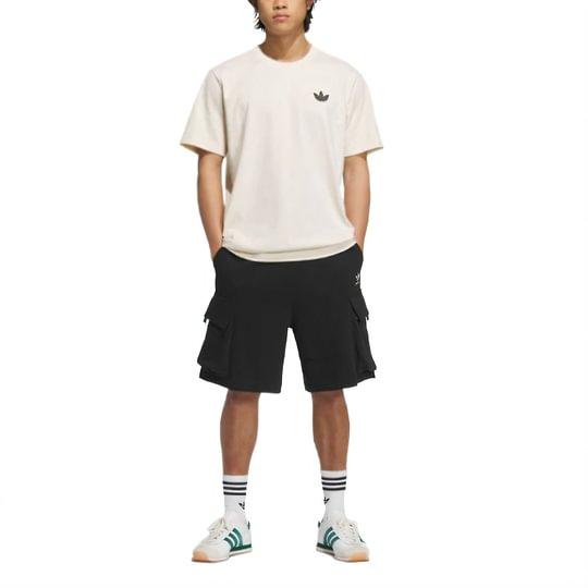 adidas Pantaloncini Cargo Originali da Uomo Neri KD0943