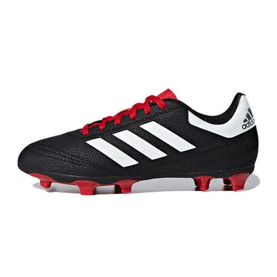 Goletto 6 FG J Nero Core Bianco Scarpe da Ginnastica per Bambini Bianco Nuvola Scarlatto G26367