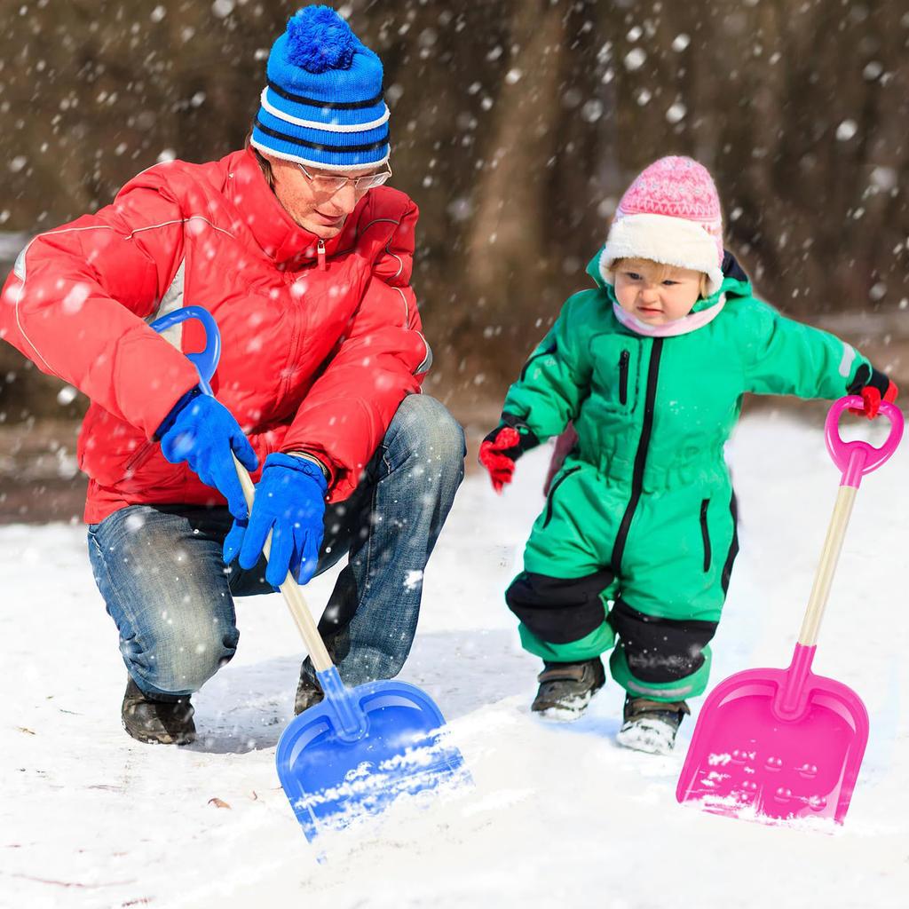 55 65 75 85 Cm Beach Shovel Children'S Shovel Functional Plastic Shovel Durable D Shaped Ergonomic Handle