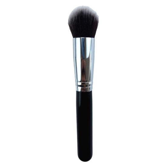 Outil cosmétique de brosse de maquillage de fond de teint de grande flamme de poudre douce