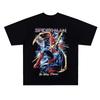 Authentic 2026 Summer Collection New SpiderUnisex No Way Back Pattern LargeSized Unisexs Loose Casual Pure Cotton TShirt