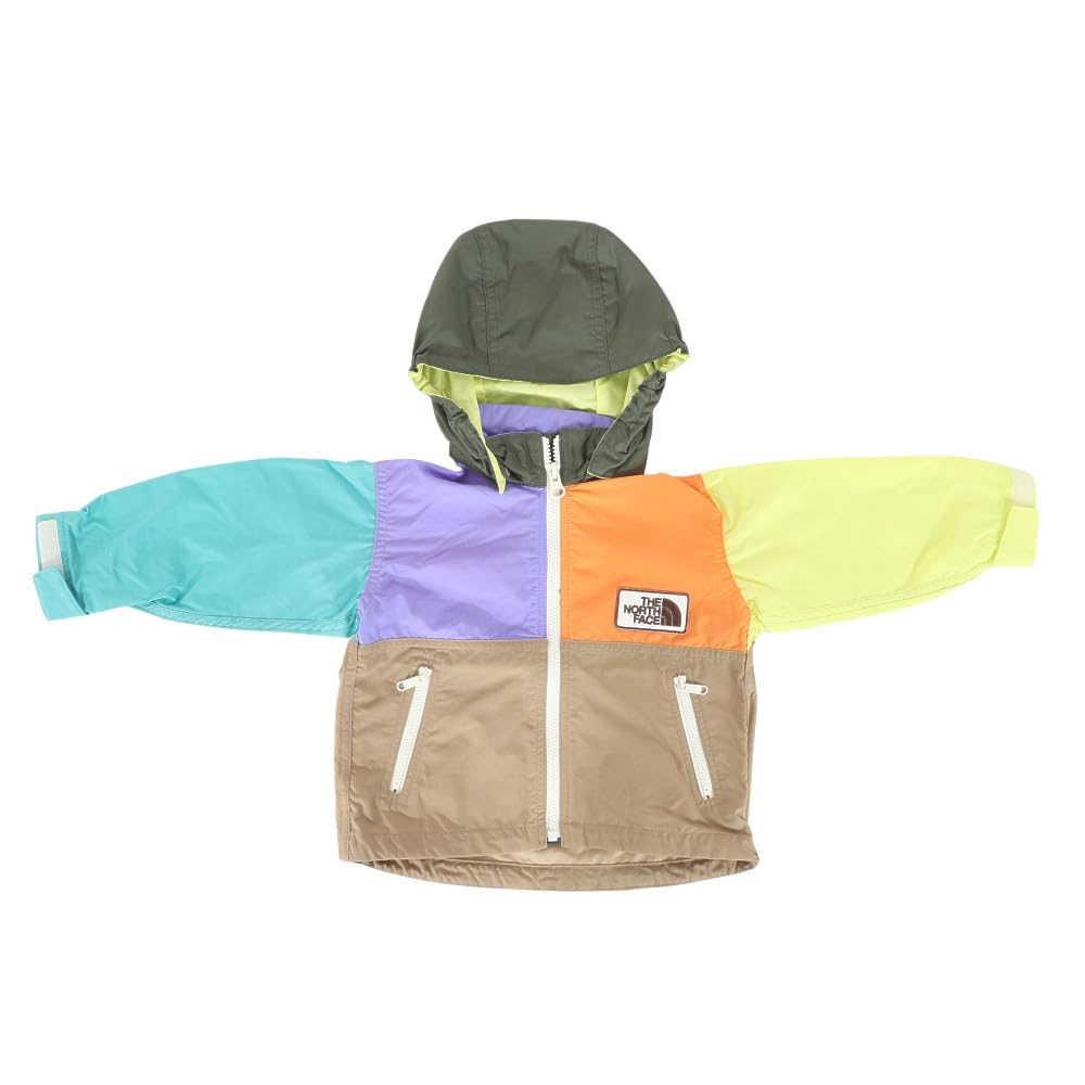 

North Baby Grand Compact Water UV Multicolor 5 80 [The Face] Jacket, Unisex, Repellent, Protection, Lightweight,