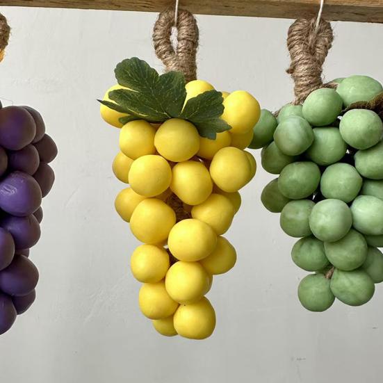Grape Cluster Handmade Soap 250g Scented Cold-Process Soap for Face Body Realistic Moisturizing Soap Gift for All Skin Types