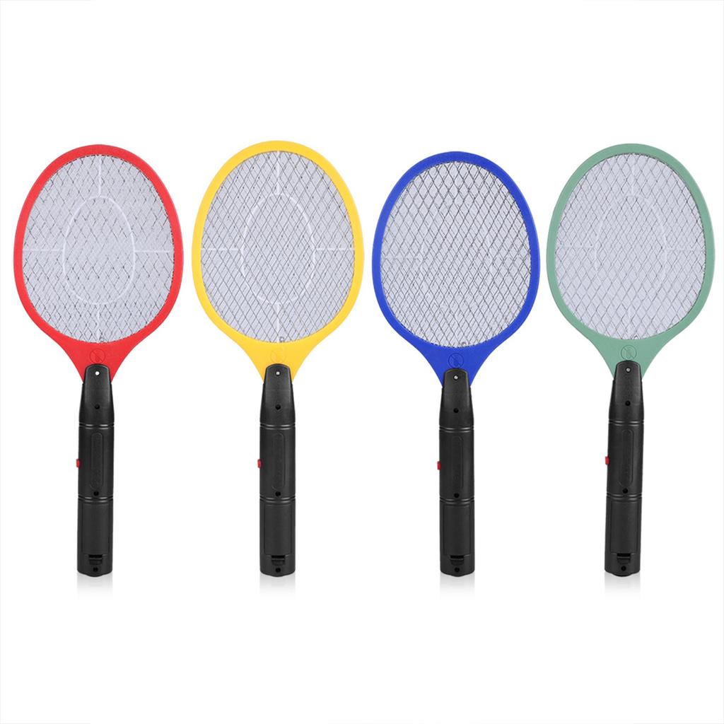 Cordless Battery Power Electric Fly Mosquito Swatter Bug Zapper Racket Insects Killer Bug Zapper Racket Battery Mosquito Swatter
