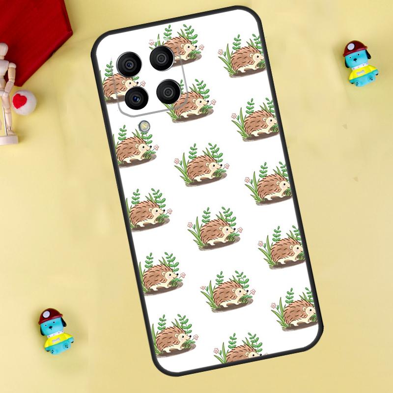 Cute Hedgehog Case For Samsung Galaxy M35 M55 M15 M11 M12 M13 M14 M06 M16 M36 M56 M31 M53 M32 M52 M34 M54