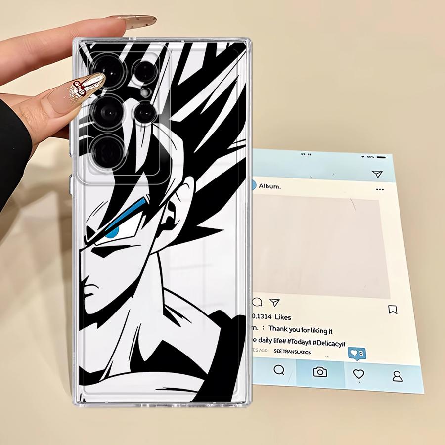 Hot Anime Dragonballs New Case for Samsung Galaxy S22 FE S26 S21 Note 20 Ultra 10 S20 Plus S24 S25 Edge S23 Ultra Phone Cover