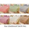 Minimalist All-inclusive Plush Mattress Cover Solid Color Warm Winter Bed Sheet Elastic Band Washable Mattress Protector Bedroom