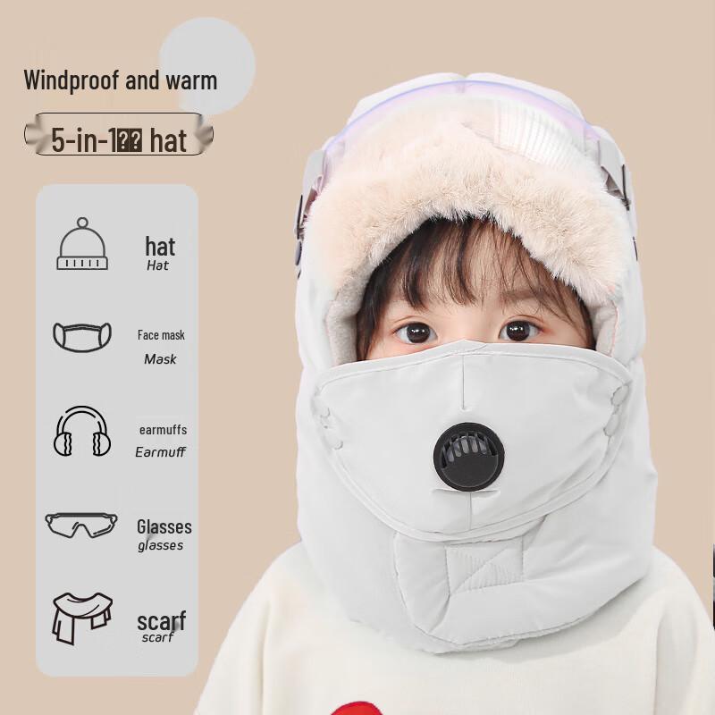 Adult Winter Lei Feng Hat with Ear Flaps