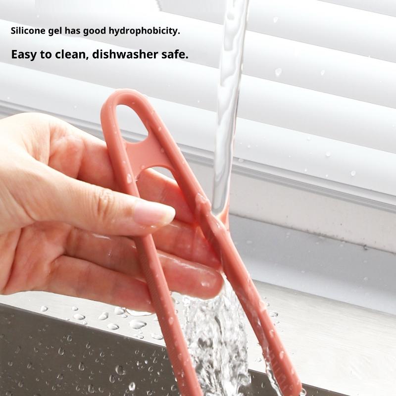 1Pcs Silicone Mini Multifunctional Non Slip Food Grade Fine Motor Tweezer Tongs For Boys Girls Daily Use Gift