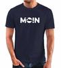 Men's T-Shirt Moin Seagull Hamburg Nordic North Dialect Good Morning Fun Shirt