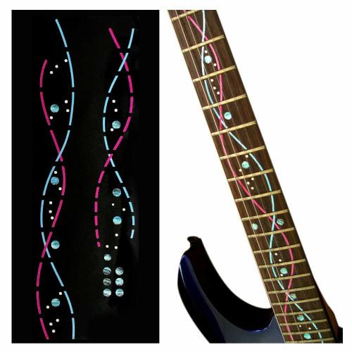 Jockomo DNA Line Steve Vai Model Guitar Position Mark Inlay Stickers