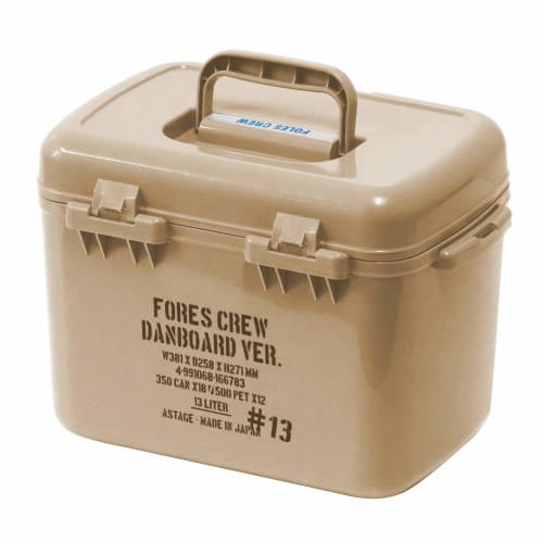 [.co.jp Exclusive] JEJ Astage 13L Cooler Box, Made in Japan, Danbo Forest Crew #13, 38cm W x 26cm D x 27cm H