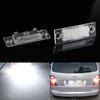 2pcs Car LED License Number Plate Light Lamp White Canbus For Volkswagen VW TRANSPORTER T5 CADDY TOURAN Golf Passat Super Bright