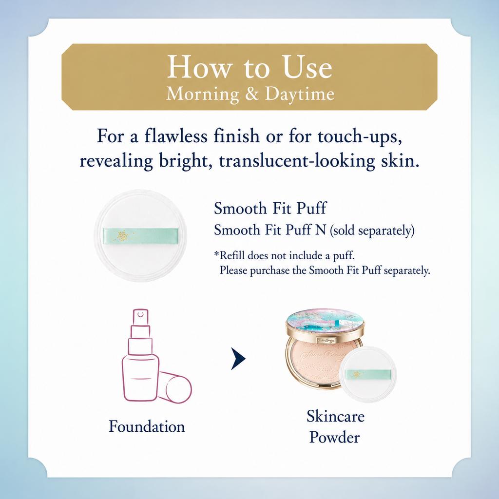 Snow Beauty Brightening Skin Care Powder Face Floral 25g [Previous Model] [Quasi-drug] A, Powder, Aroma,