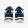 Anta Kids Synthetic Leather Fashion Versatile Non-Slip Wear-Resistant Mid-Top Kids Skate Shoes Kids Sneakers Blue White A12448004-3