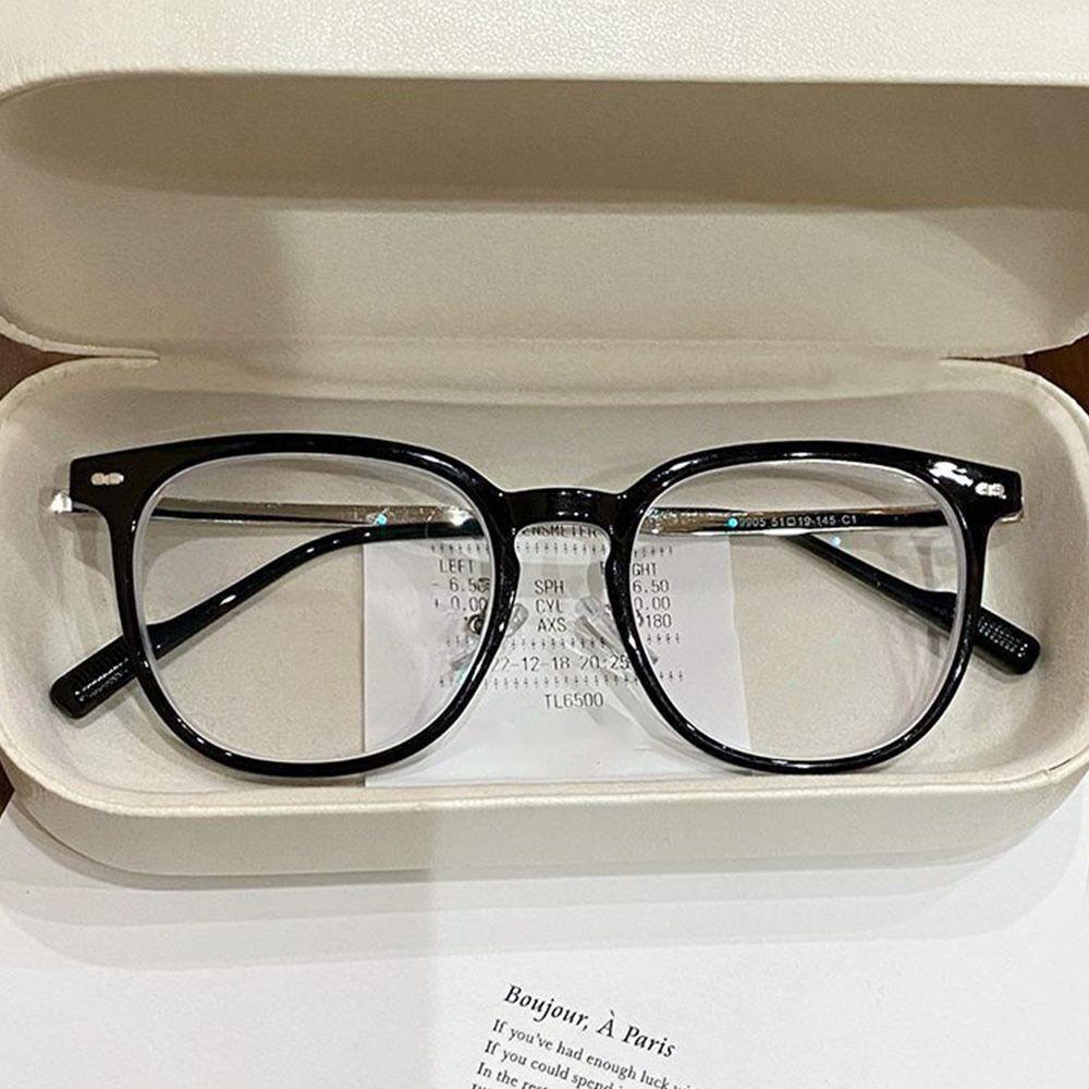 Portable Blue Ray Blocking Anti-Blue Light Glasses Ultralight Metal Computer Goggles Eye Protection Square Eyeglasses Office