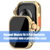 Smartwatch Shell PC Glass Antidust Case Guard For Watch Fit 4 Screen Protector Frame Shell Safe Quick To Attach & Detach