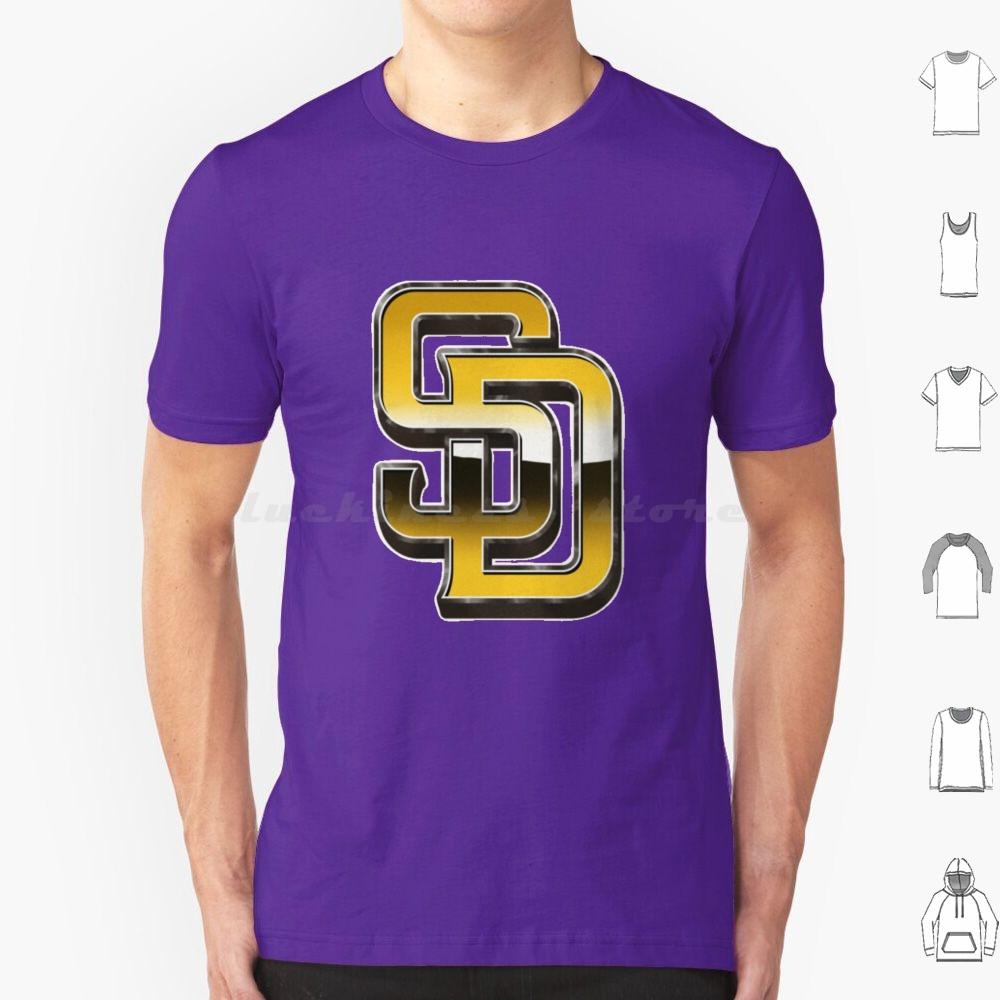 SportsSan Diego Baseball T-Shirt 6XL Baumwolle Cooles Shirt Sport Sport Baseball Schmutz darauf reiben Baseballspieler Baseballfan Lustig
