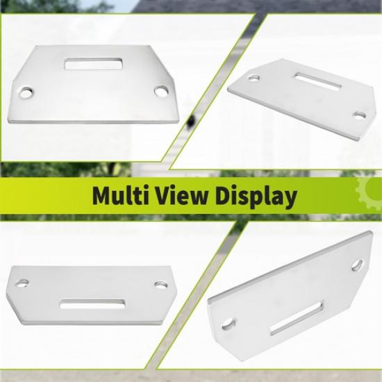 Set of 2 Seat Bottom Hinge and Plate for EZGO TXT/Medalist 1995 Up Golf Cart