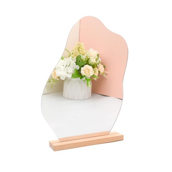 

Привлекательная зеркальная наклейка с нерегулярным цветочным узором своими руками A