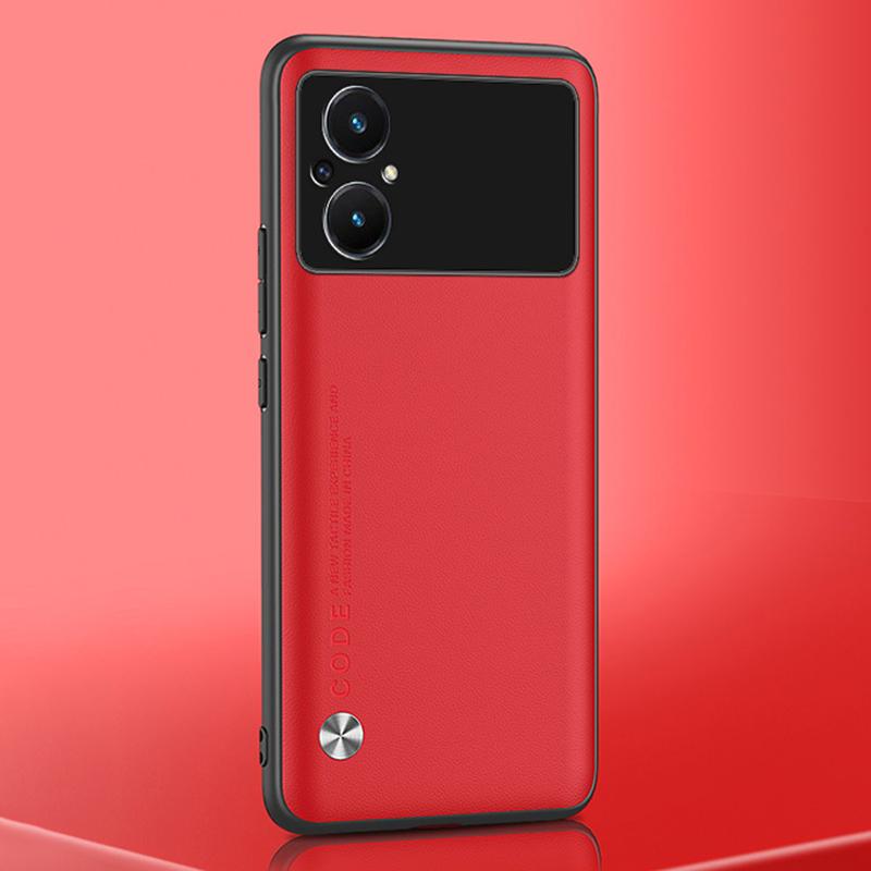 Luxury PU Leather Case For Xiaomi Poco M5 S M5S Back Cover Matte Silicone Protection Phone Case For Poco M3 M4 Pro 4G 5G Coque