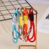 Colorful Wrist Strap Keychain Creative Braided Lanyard Keyring For Women Anti-Lost Phone Charm Bag Pendant Accessories