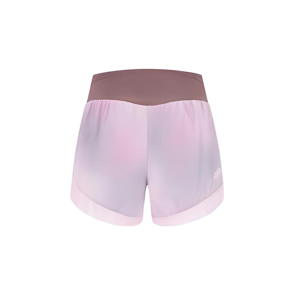 HOKA ONE ONE Soft Absorbent Quick-Drying Breathable Three-Quarter Sports Shorts Women shorts Bright-Pink 1154316