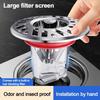 Anti Odor Floor Drain Core Removable Insect Proof Sewer Strainer Plug Odor Control Easy Install Basin Drain Filter