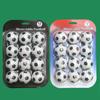 12Pcs Soccer Balls Toy Superior Material Maneuver Easily Teamwork Ability Standard Football Tables Mini Soccer Balls for Family