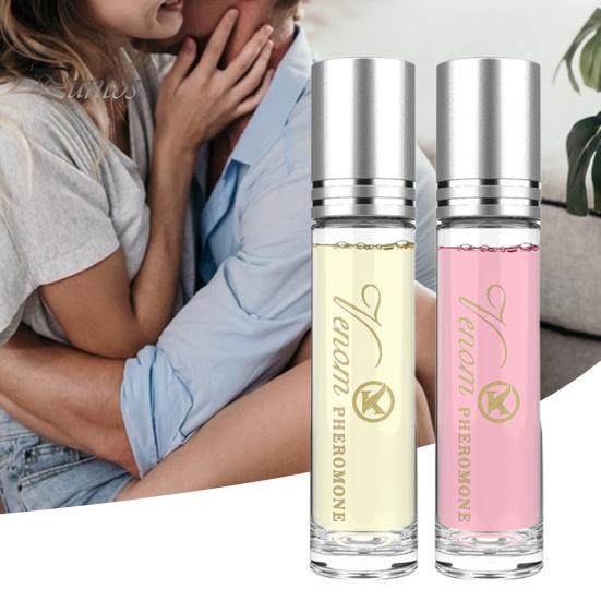 10ml Dating Perfume Portable Mini Non-irritating Attractive Compact Increase Happiness Mild Pheromone Roll-on Perfume for Lover