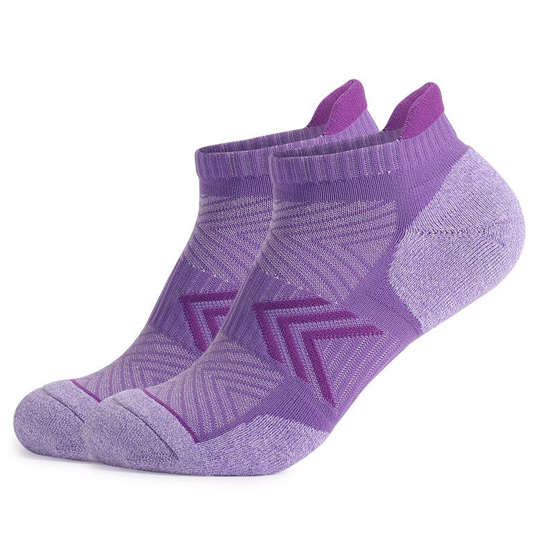Women Running Ankle Socks Combed Cotton Breathable Active Hiking Cozy Low Cut Performance Soft Short Tab Socks