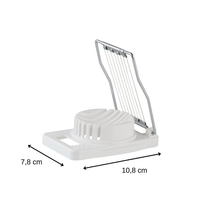 Coupe-œuf dur plastique et inox Fackelmann Handmade Tradition