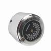 22 25mm Waterproof Motorcycle Handlebar Mount Temp Thermometer Accessories(black)