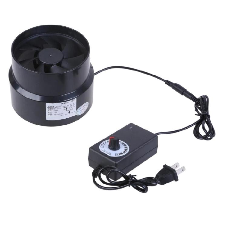 Exhaust Fan Quiet Duct Extractor Air Boosters Fan Ventilation Exhaust Air Blower Ventilator Fan Home Chicken Coops