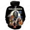 Horror Movie Halloween 3d Print Hoodies Men Women Fashion Michael Myers Hoodie Women Sweats Girl Coats Street Tracksuit Pullover