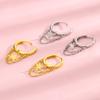 925 Sterling Silver Double Layer Tassel Star Hoop Earrings For Women 2023 Korean Wedding Party Jewelry Gift Female Pendientes