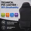 Ergonomic Business Gaming Chair with Lumbar & Neck Support, Adjustable Footrest, 300 Lbs Capacity (136 Kg), 360 Degrees Swivel