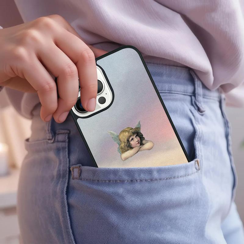 Renaissance Angels Phone Case For iPhone 17 Air 15 16e 14 13 Pro Max Coque 12 11 Pro Max PLUS cover