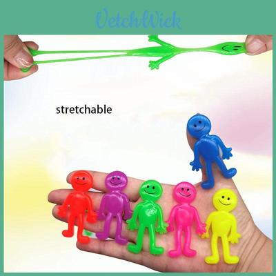 Cross-border Bestseller Tpr Smiley Face Doll Elastic And Squeezeable Stress Relief Toy