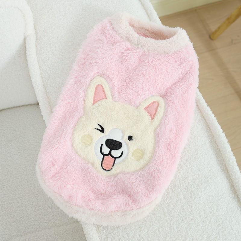 Warm Winter Pet Vest Dogs Cats Small Medium Large Breeds Fleece Lined Cozy Sleeveless Jacket